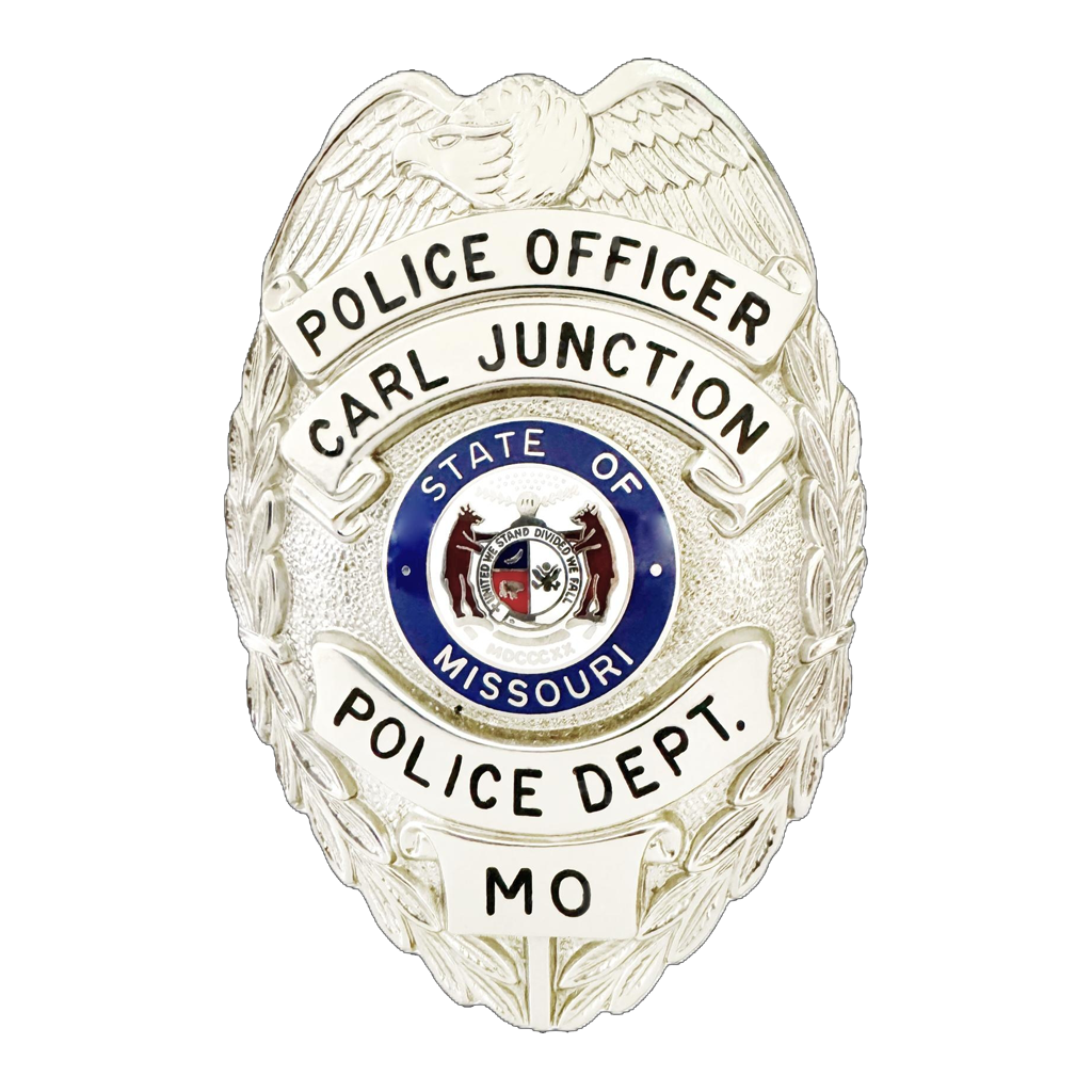 Carl Junction Missouri Police Badge