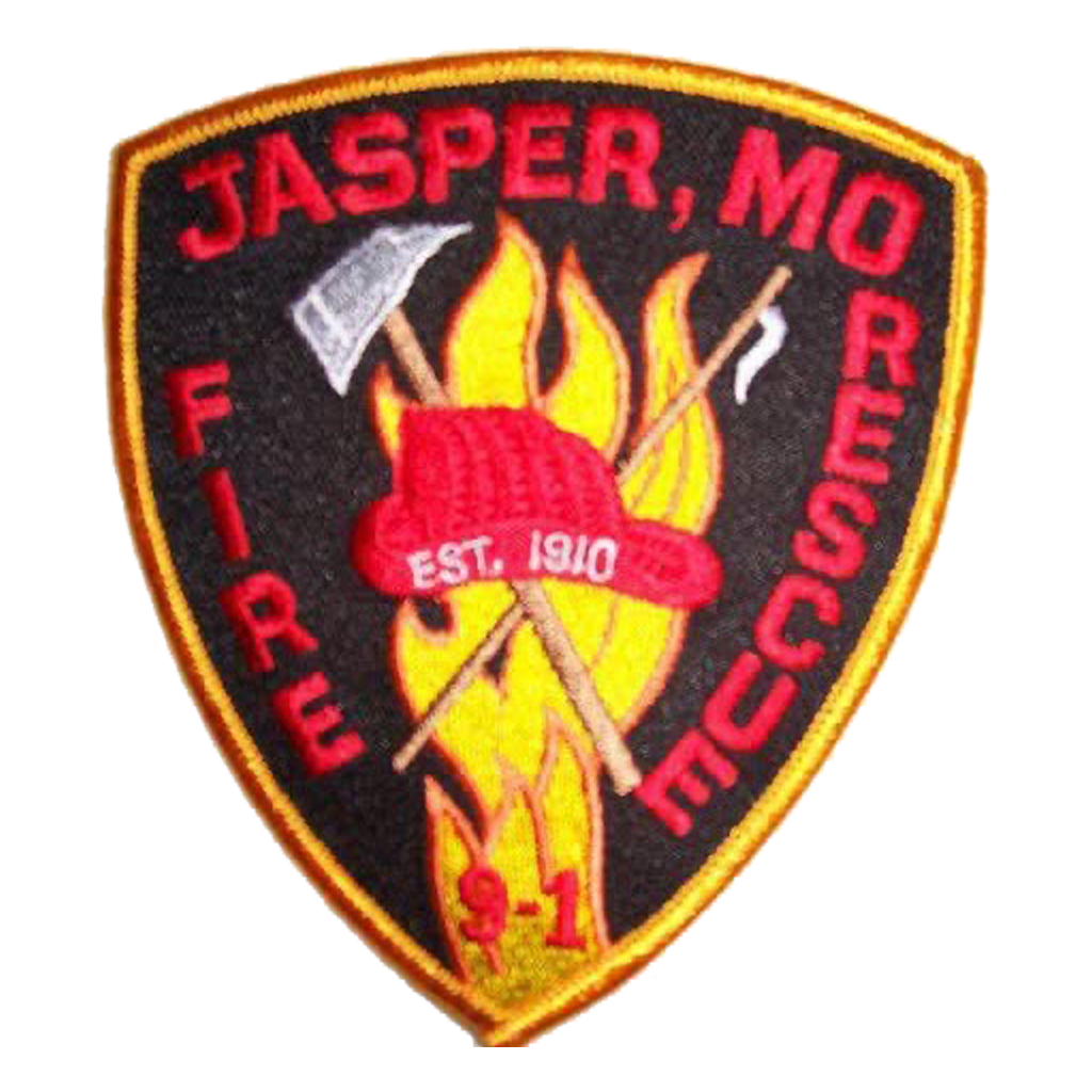 Jasper Missouri Fire Department Badge
