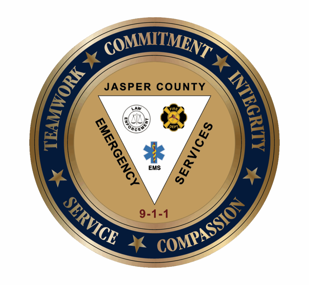Jasper County Emergency Services Badge