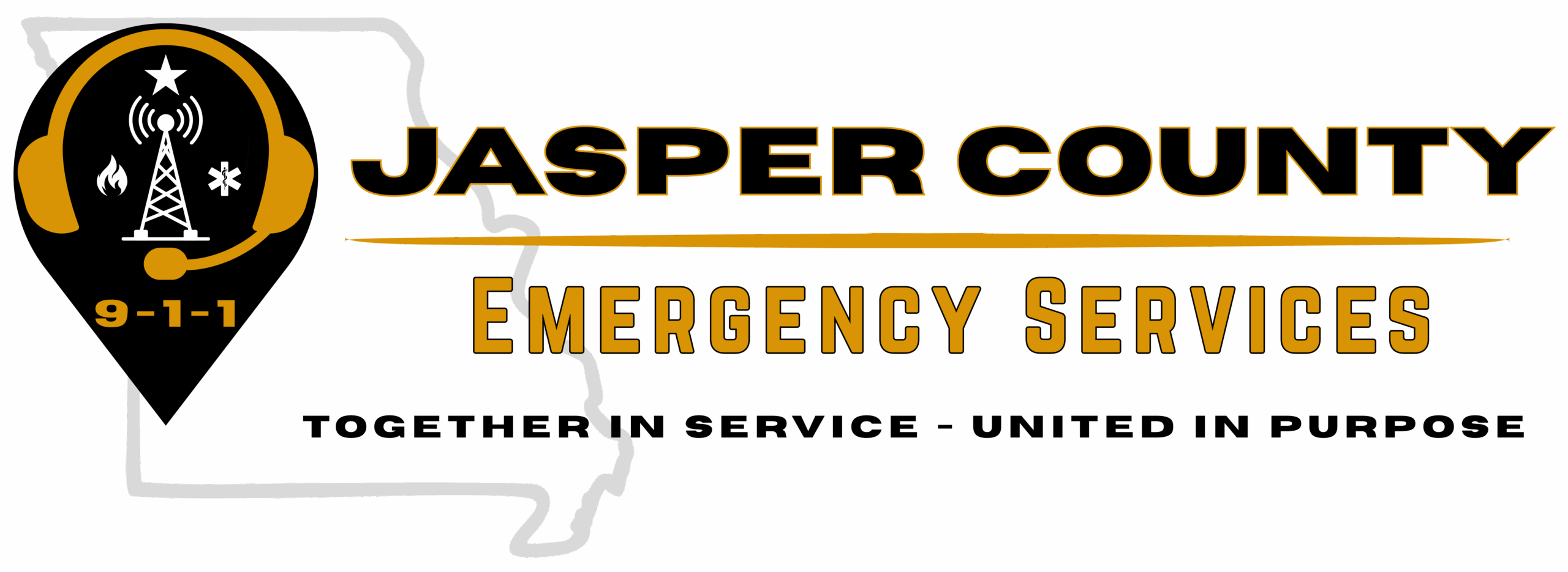 Jasper County Emergency Services Logo 2025